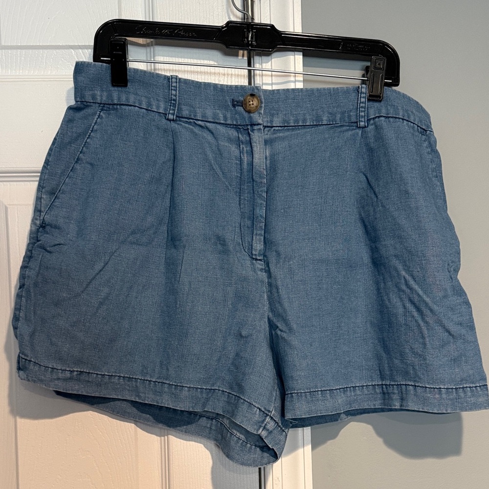 LOFT Light Blue Casual Shorts